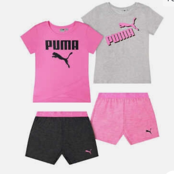 NWT Puma Girls 4 Matching Piece Set size  XS - Picture 2 of 7